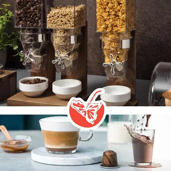 CEREALI, LATTE, CIOCCOLATA E CAPPUCCINO